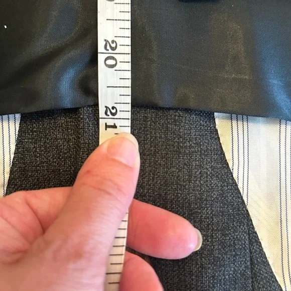Abugaf TailorsVintage High-Quality Suit Jacket & Vest, Charcoal Gray, 40R